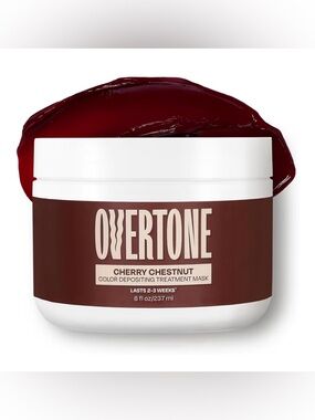 Overtone Cherry Chestnut Color Depositing Treatment Mask